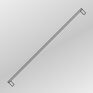 barra senza portaganci