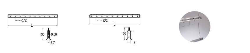 barre punzonate h11b