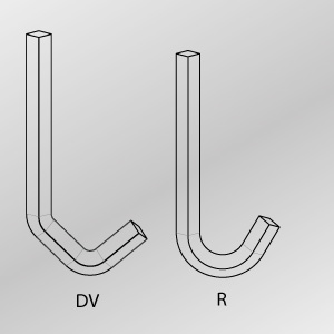 ganci con filo quadro